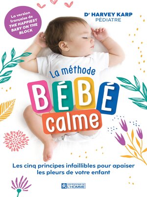 cover image of La méthode bébé calme